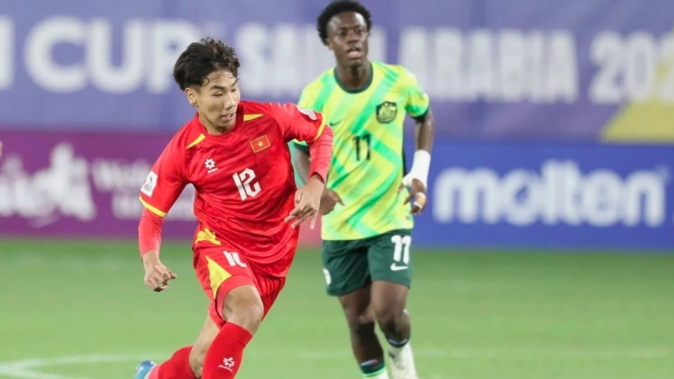 Vietnam lose 1-2 to Australia in CFA Youth Friendly Tournament for U16s